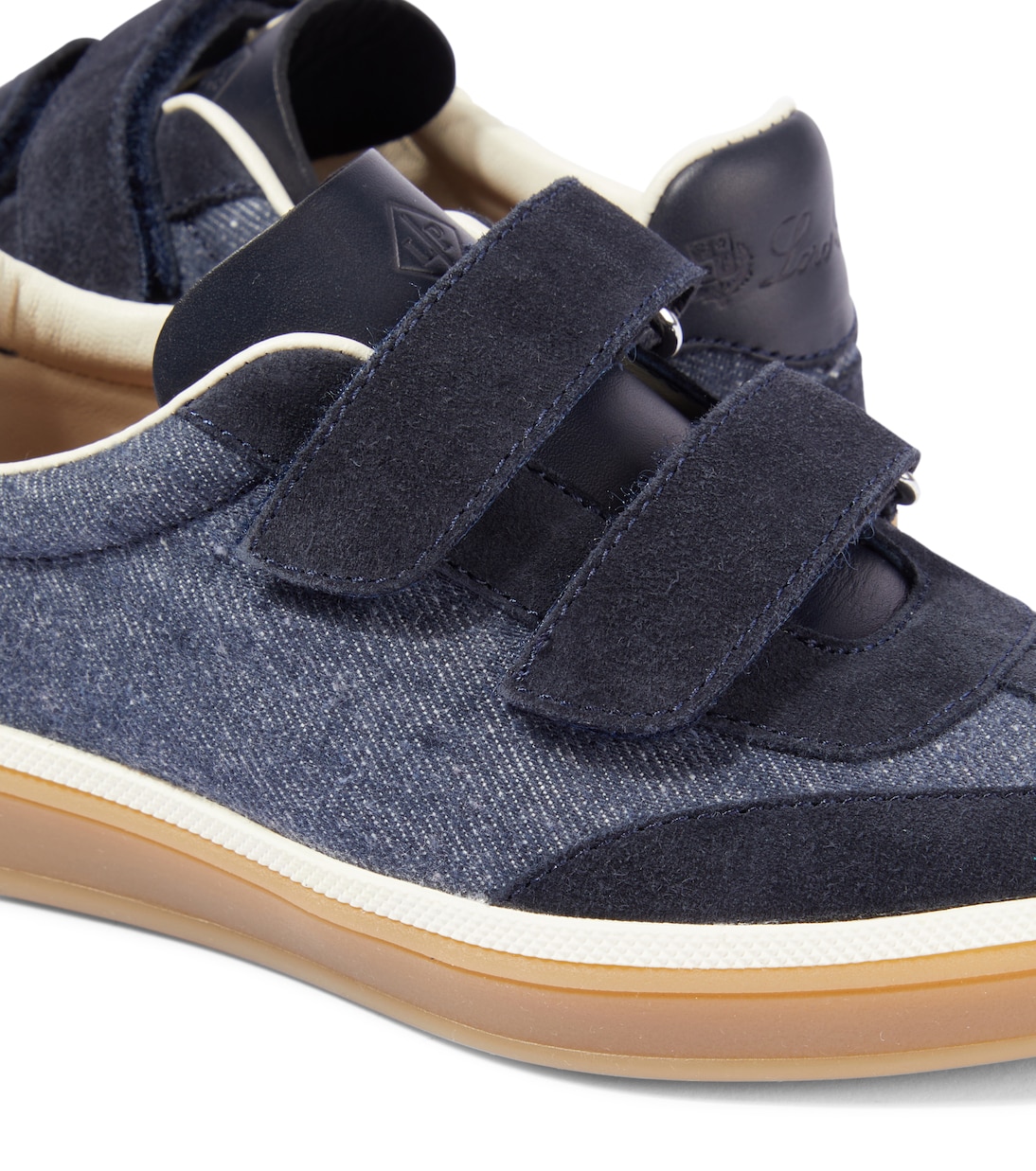 Tennis Walk denim sneakers | Loro Piana Kids