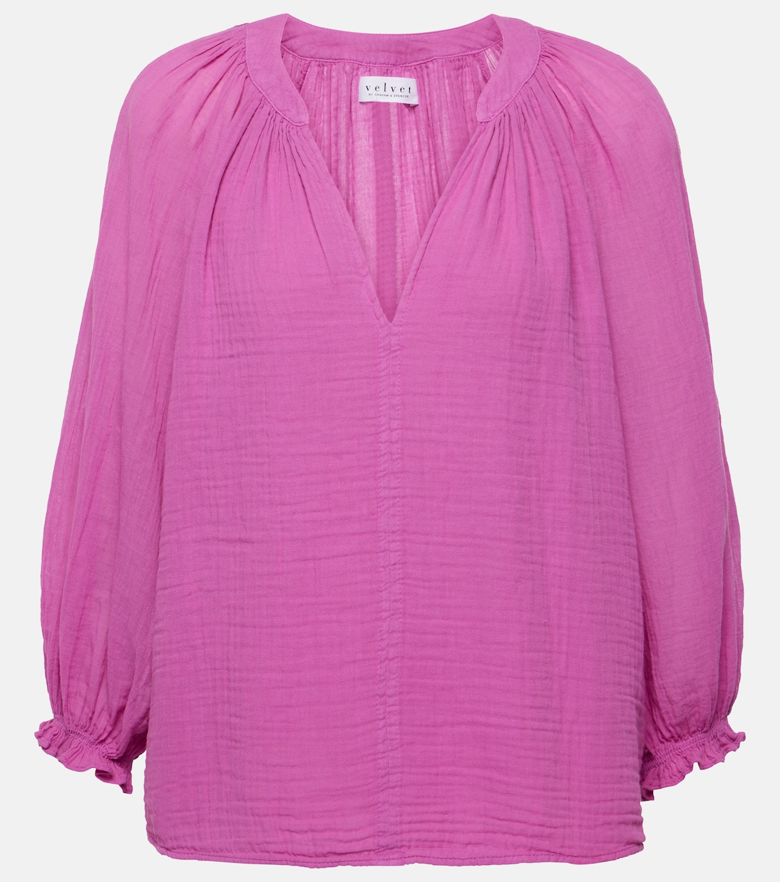 Top Denice aus Baumwolle | Velvet