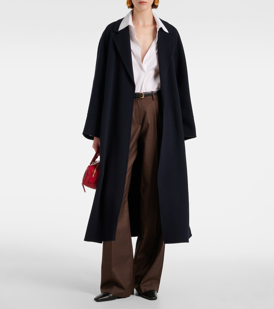 Cotton poplin blouse | Vince