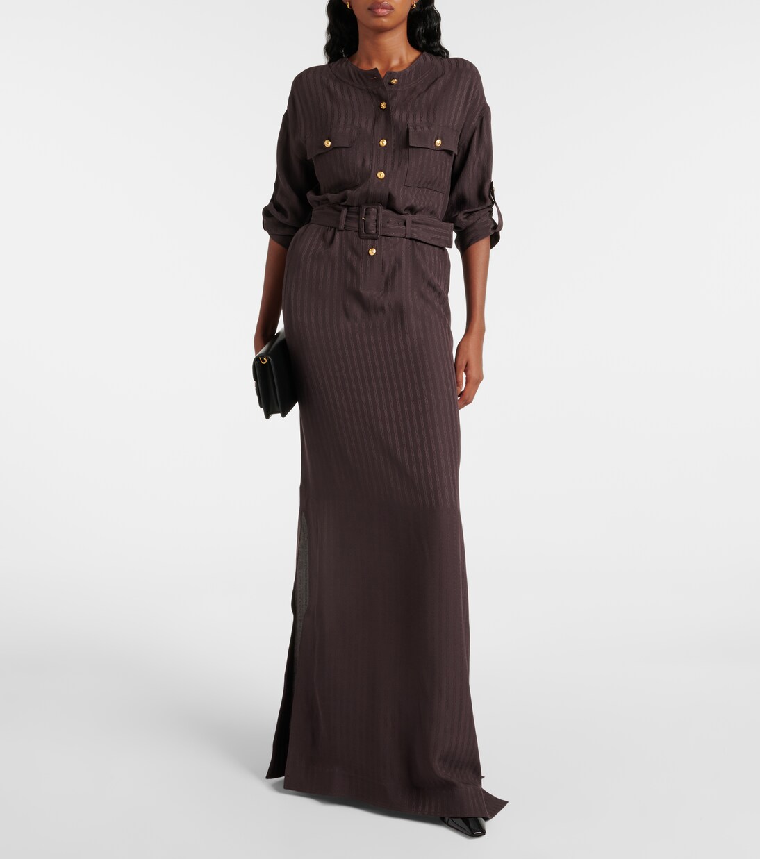 Robe chemise rayée | Tom Ford