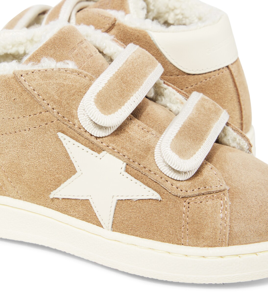 Baby Sneakers June aus Veloursleder | Golden Goose Kids