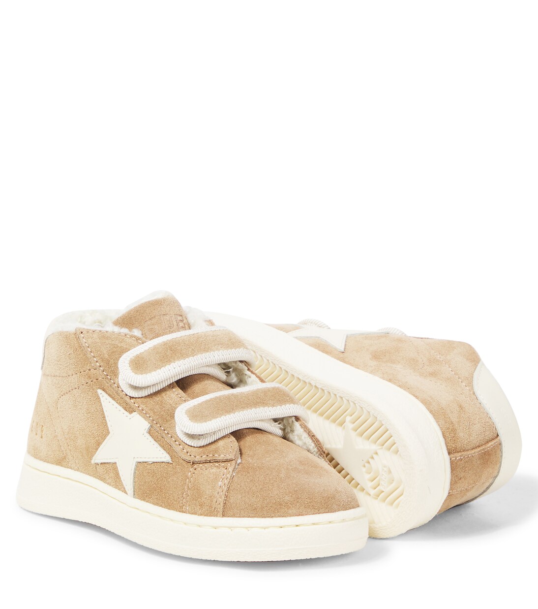 Baby Sneakers June aus Veloursleder | Golden Goose Kids