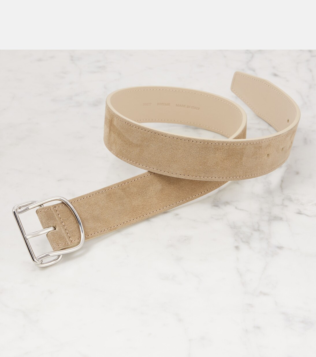 Suede belt | Toteme