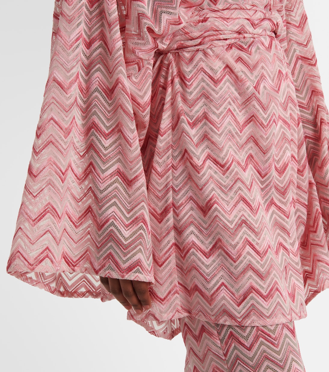 Zigzag lamé robe | Missoni