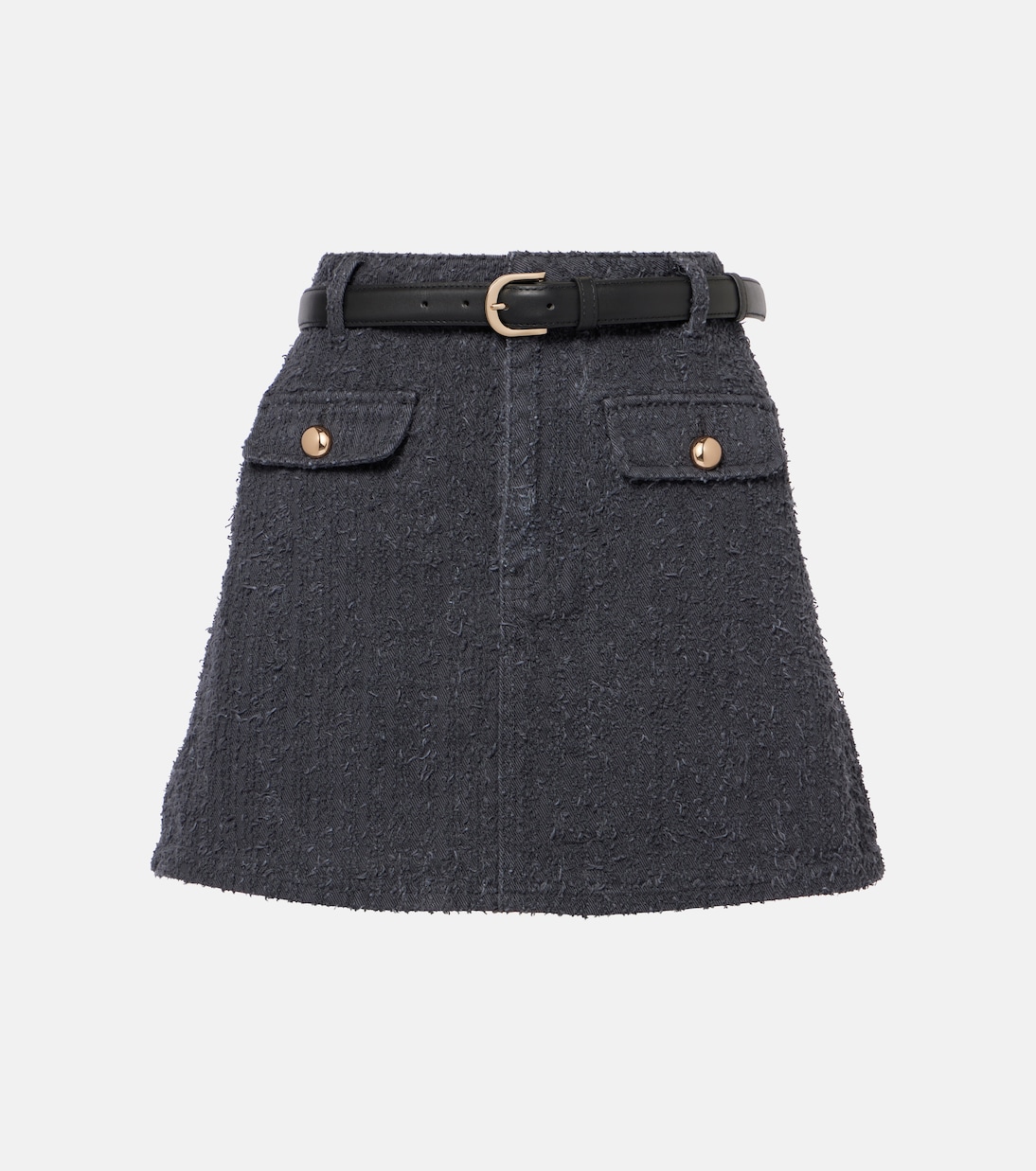 Minirock aus Denim | Self-Portrait