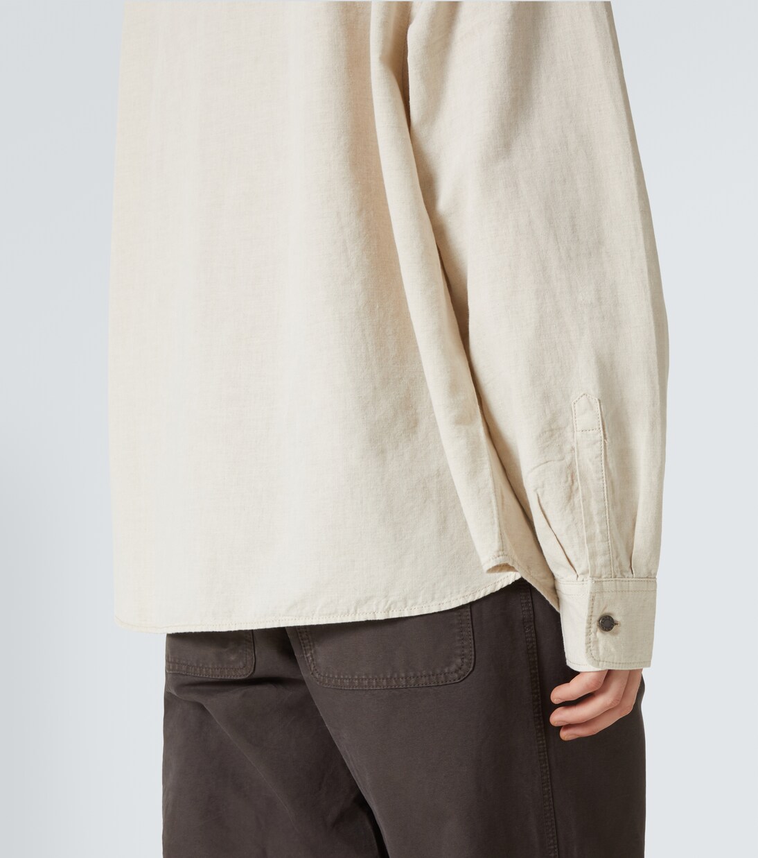 Hemd aus Baumwolle und Leinen | Prada