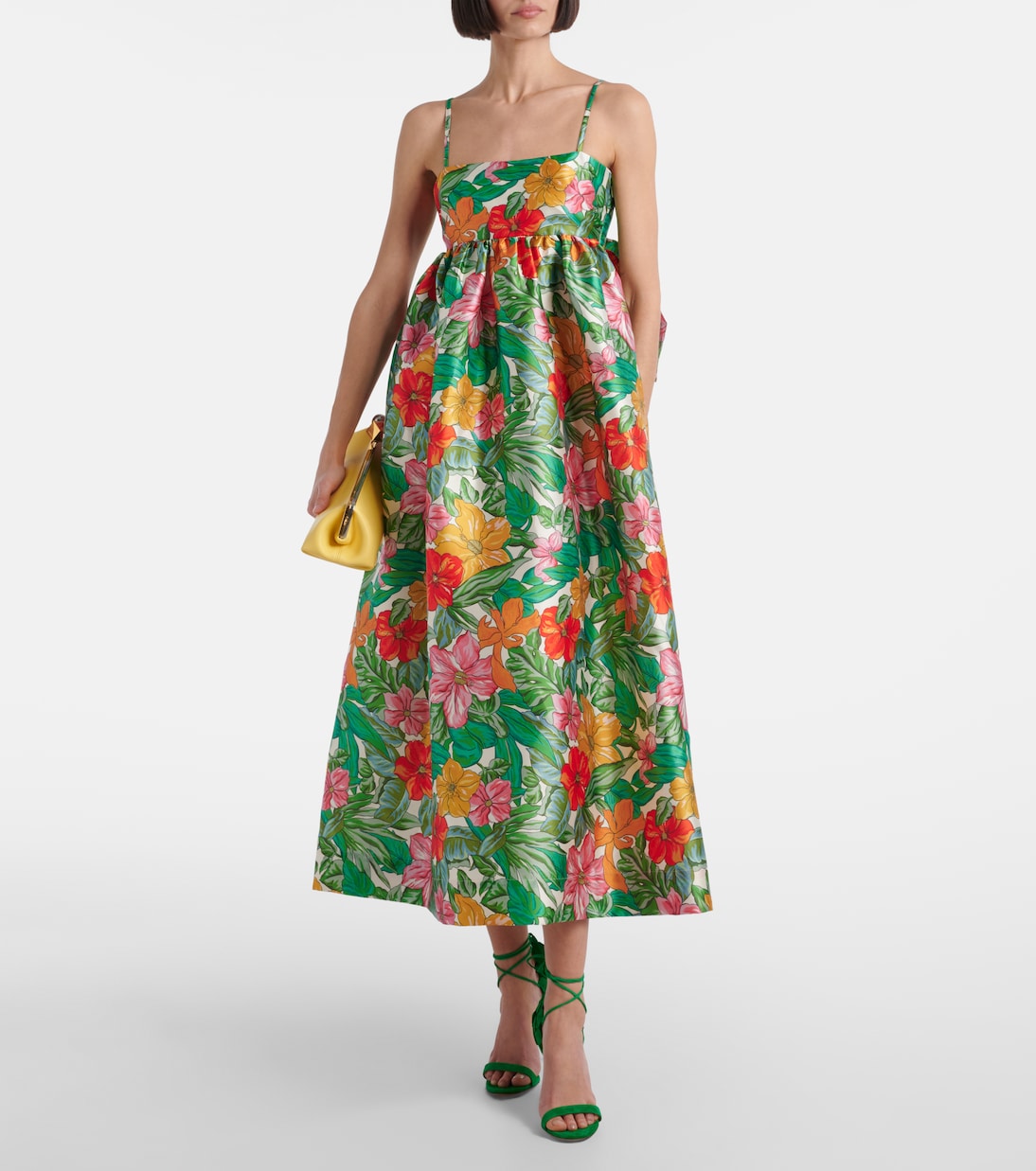 Sandalen Hibiscus 105 aus Veloursleder | Aquazzura