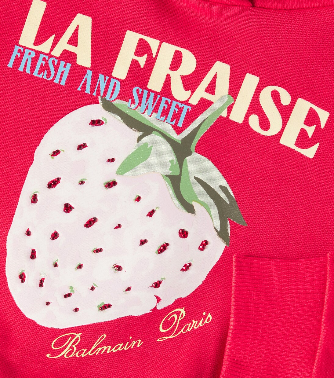 Cotton jersey sweatshirt | Balmain Kids