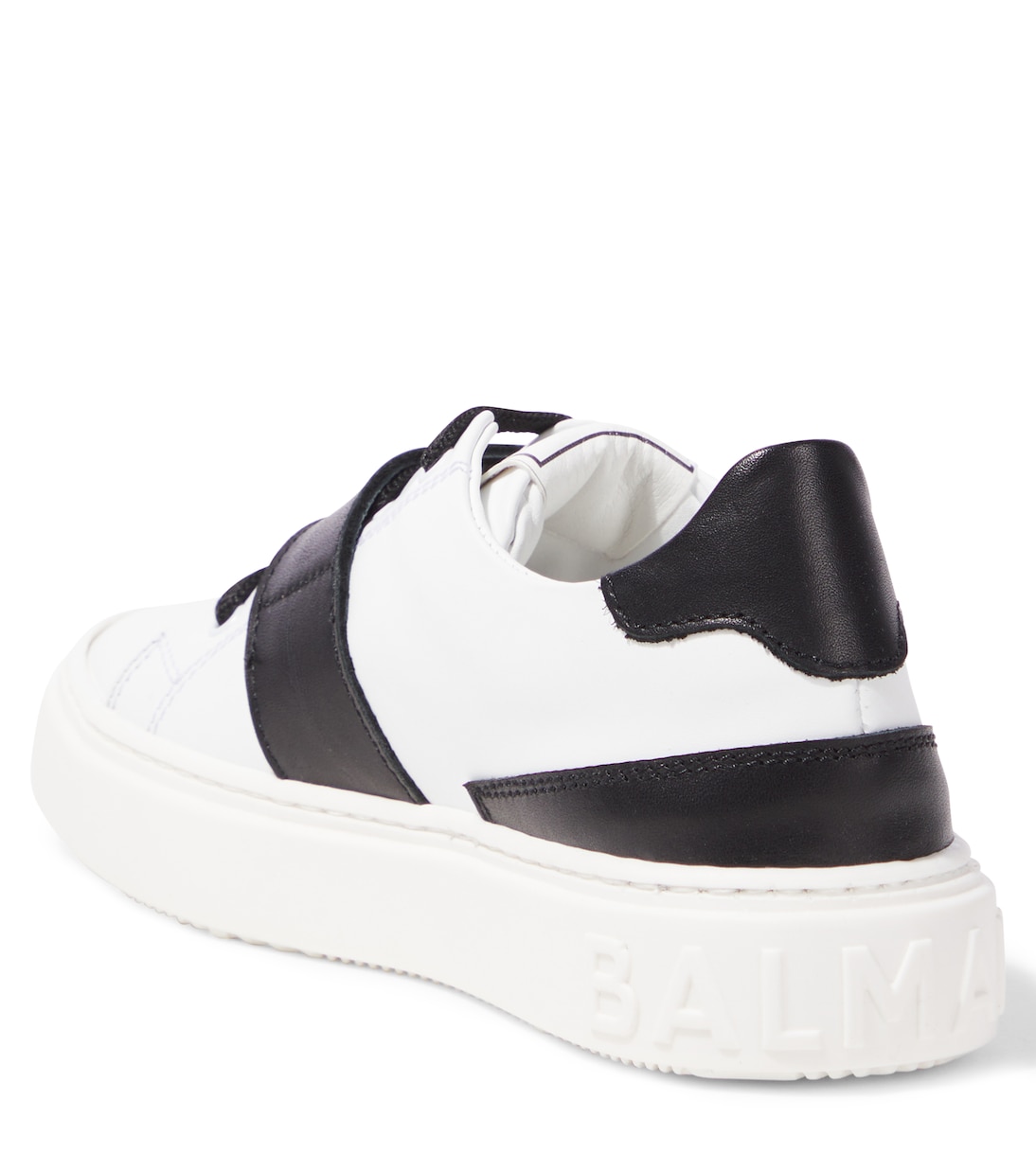 Baskets en cuir | Balmain Kids