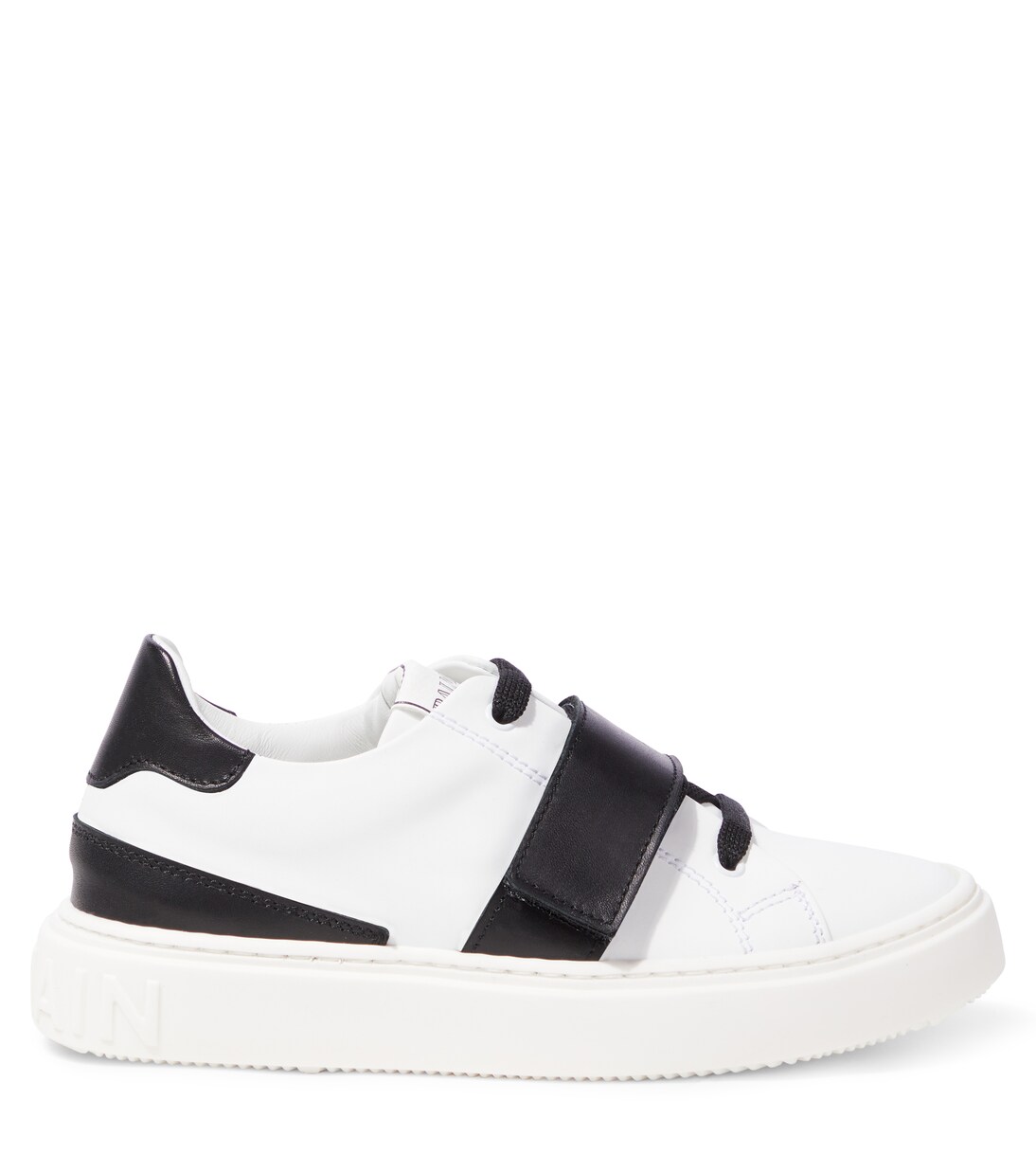 Baskets en cuir | Balmain Kids