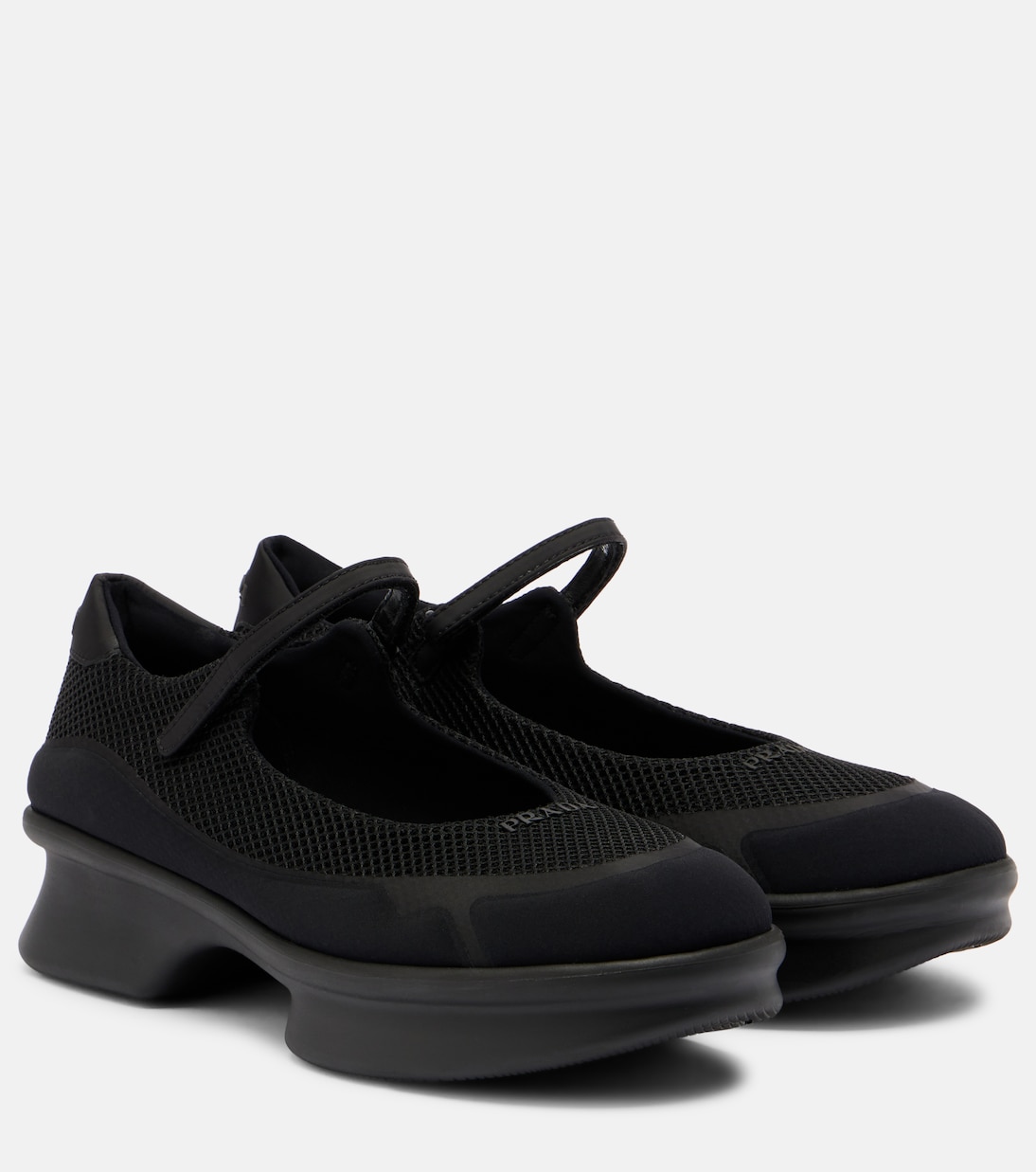 Mesh low-top sneakers | Prada