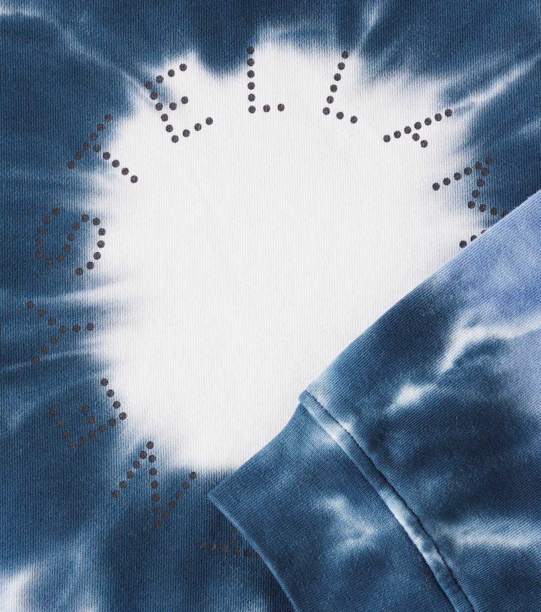 Logo tie-dye cotton jersey sweatshirt | Stella McCartney Kids