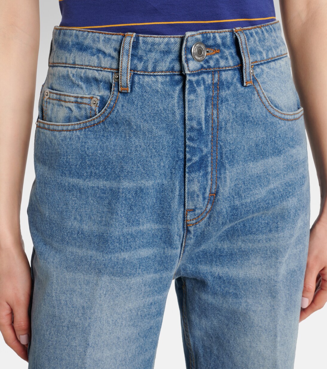 High-Rise Flared Jeans | Ami Paris