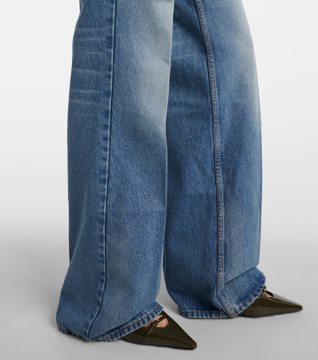 High-Rise Flared Jeans | Ami Paris