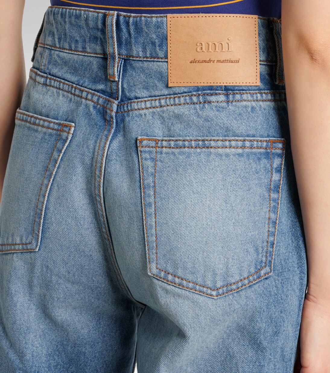 High-Rise Flared Jeans | Ami Paris