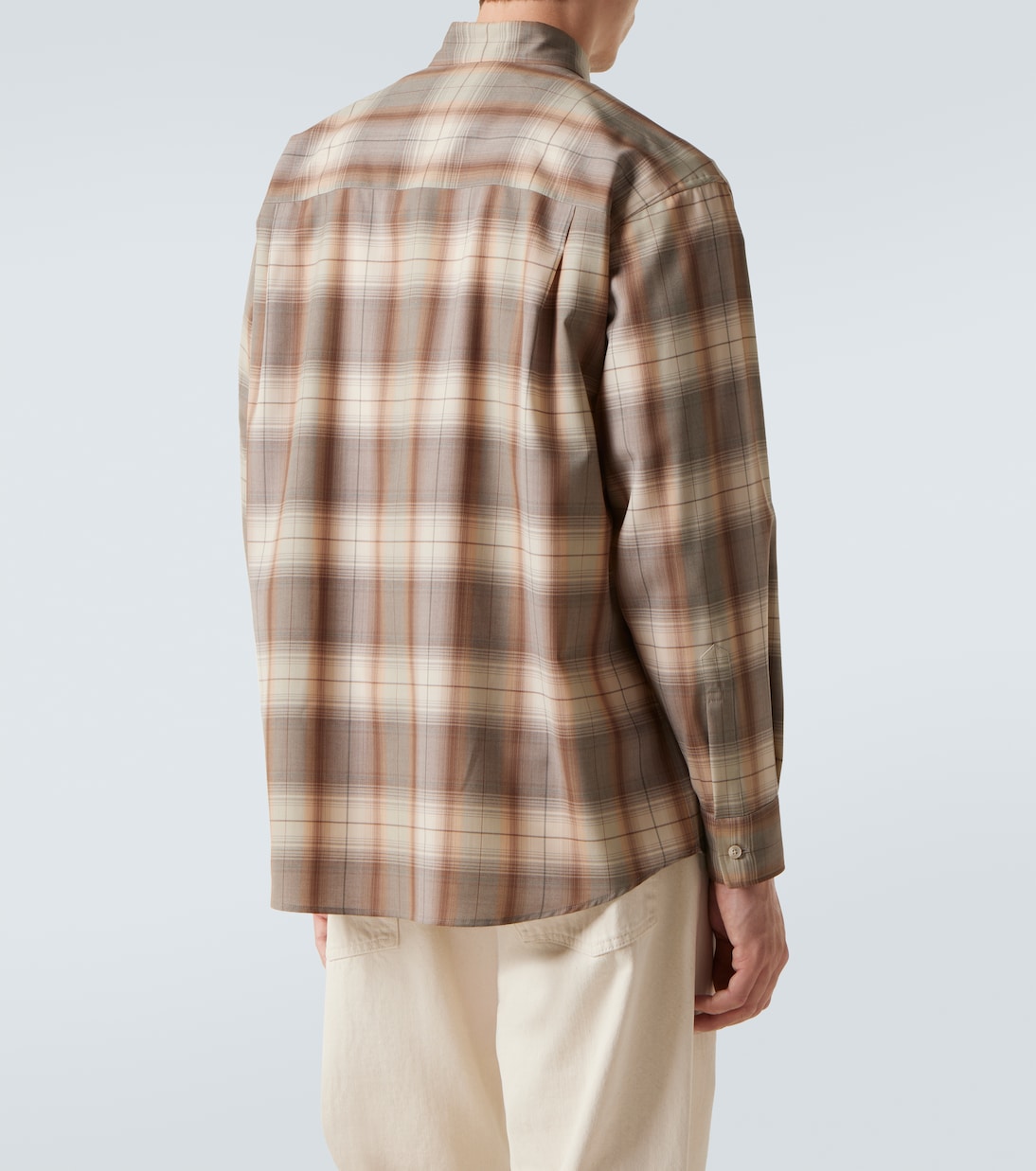 Checked wool shirt | Auralee