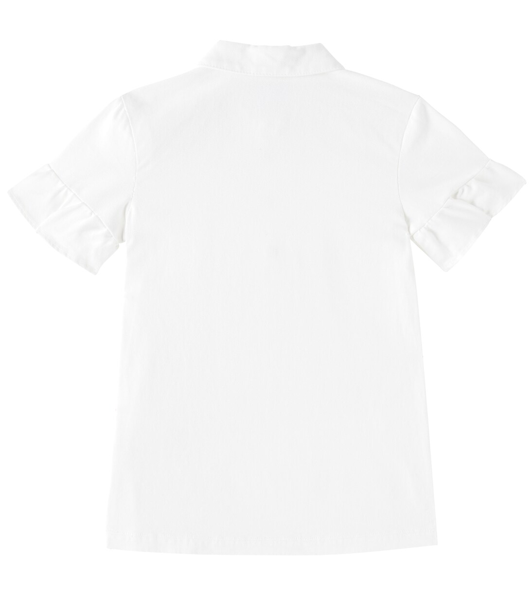 Teddy Bear ruffled cotton jersey dress | Moschino Kids