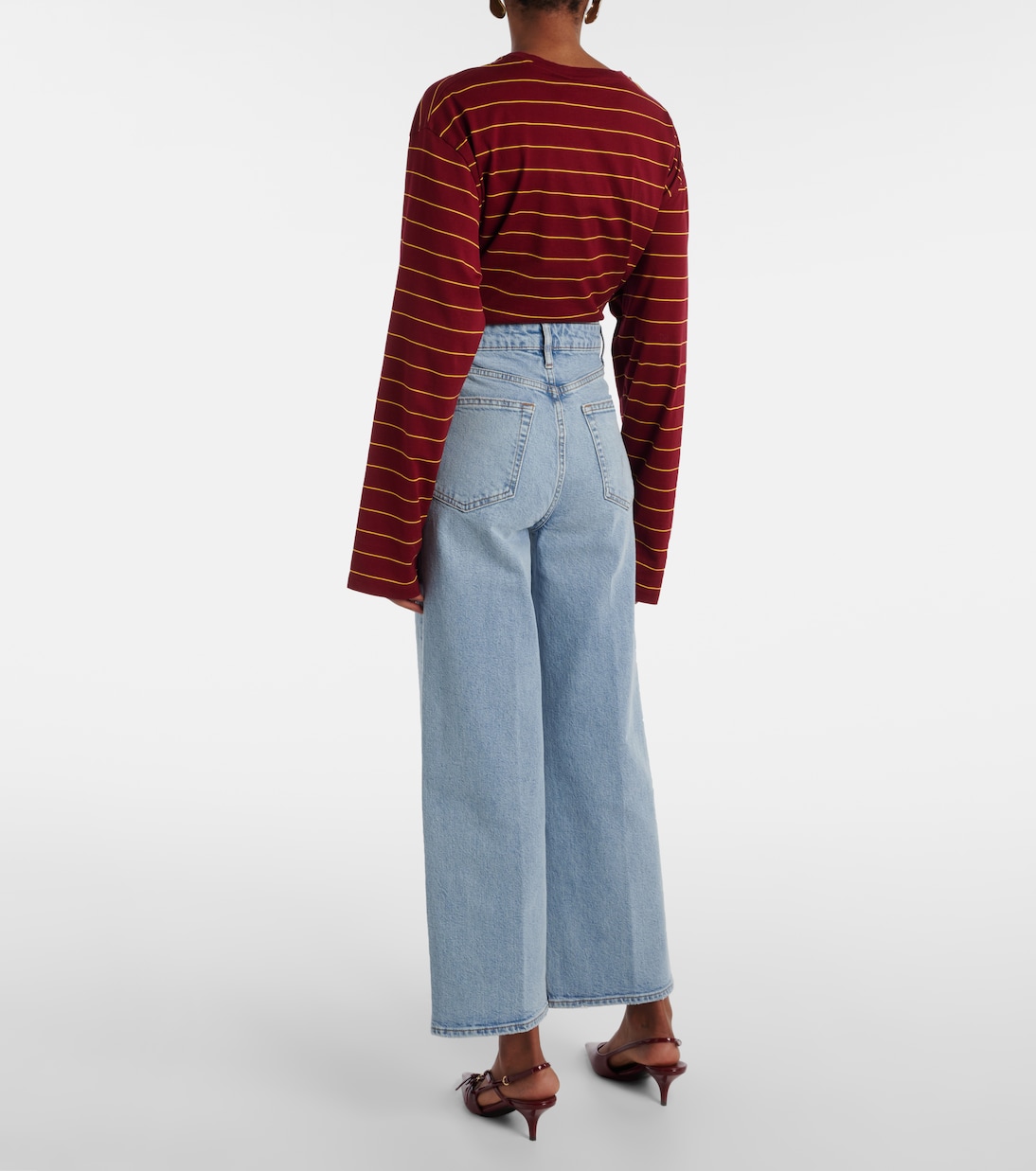 Jeans a gamba larga The Wide | Frame