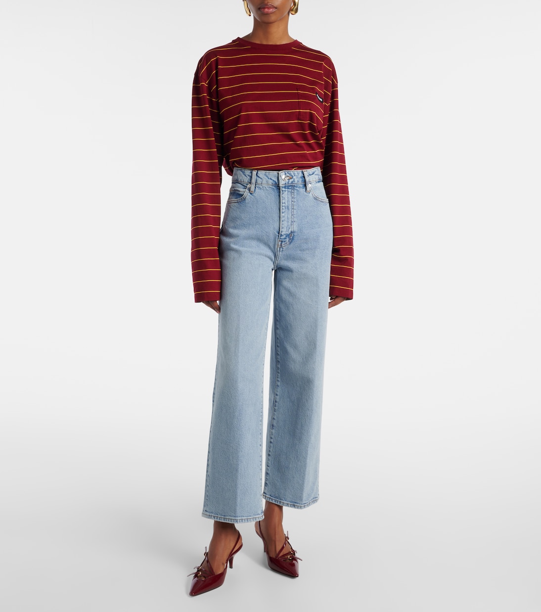 Jeans a gamba larga The Wide | Frame