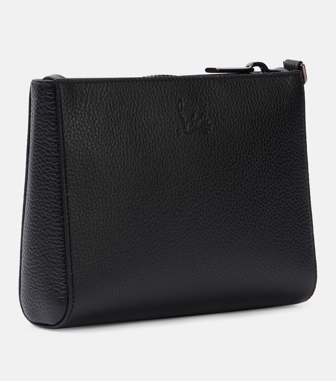Cabata Mini studded leather pouch  | Christian Louboutin