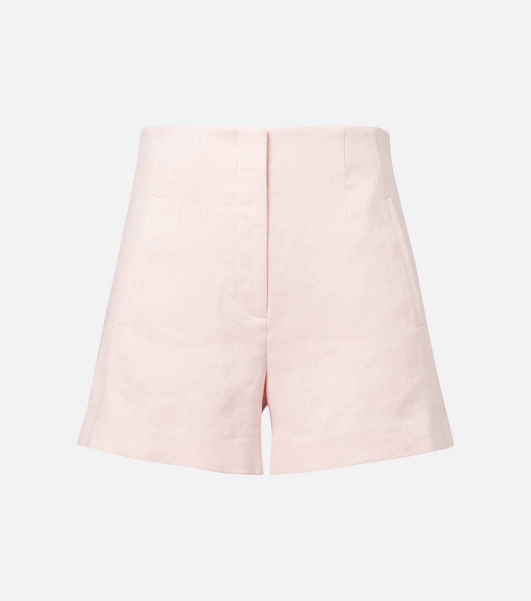 High-Rise Shorts Jazmin aus einem Leinengemisch | Veronica Beard