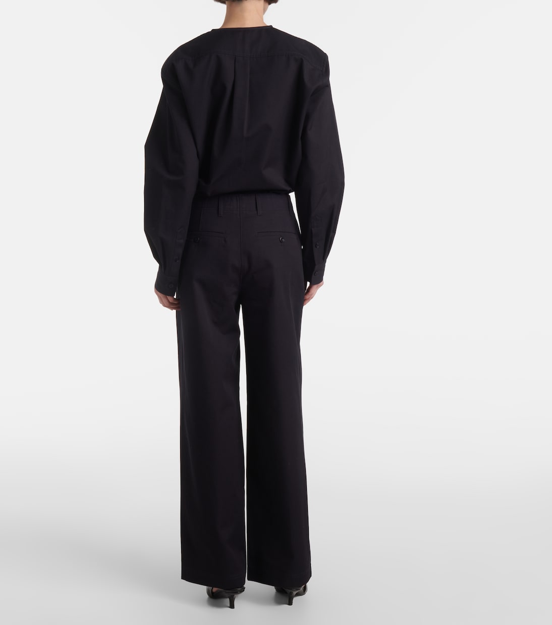 Pantalones chinos de sarga de algodón | Toteme