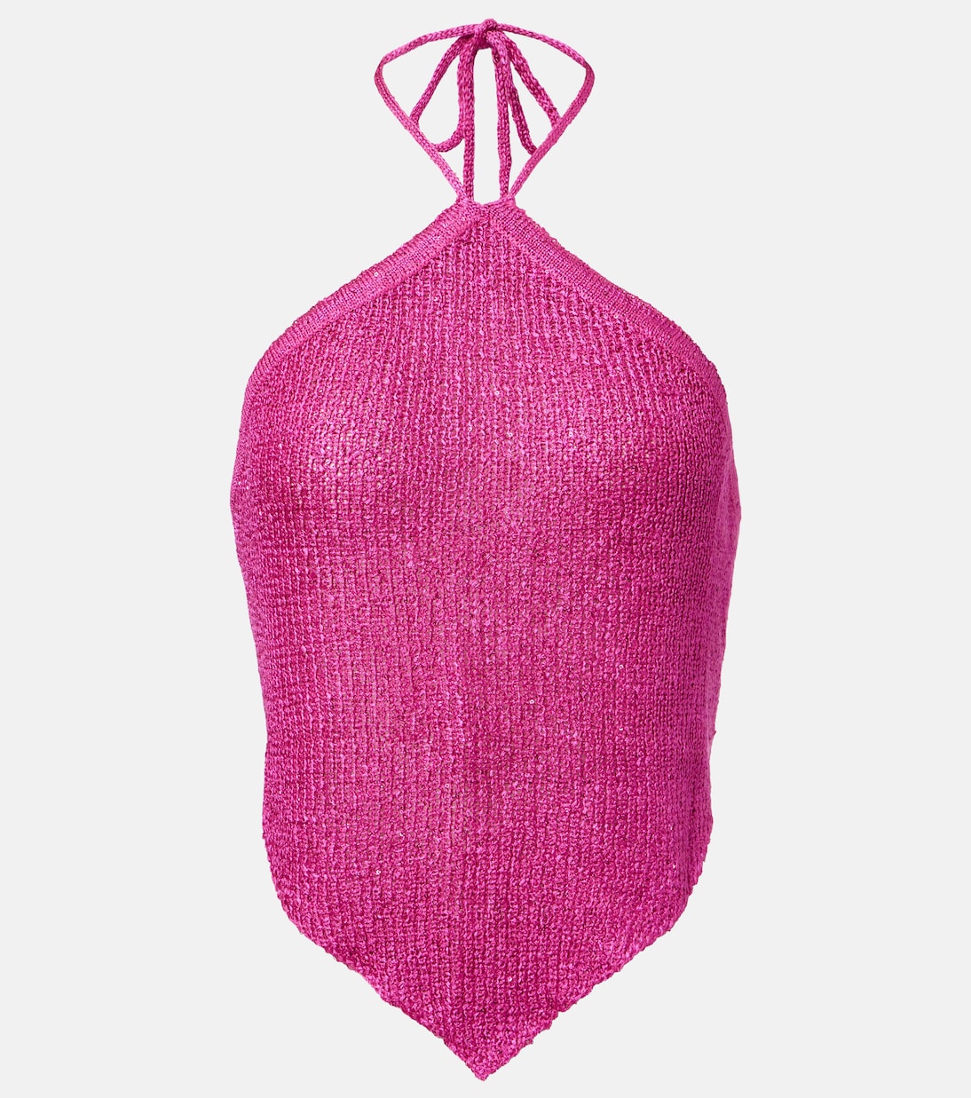 Top Liz aus Strick mit Pailletten | Bananhot