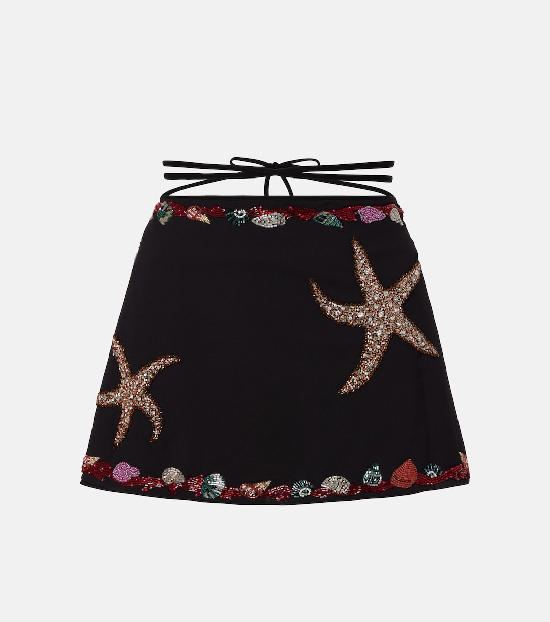 Verzierter Wickelrock Calypso | Clio Peppiatt