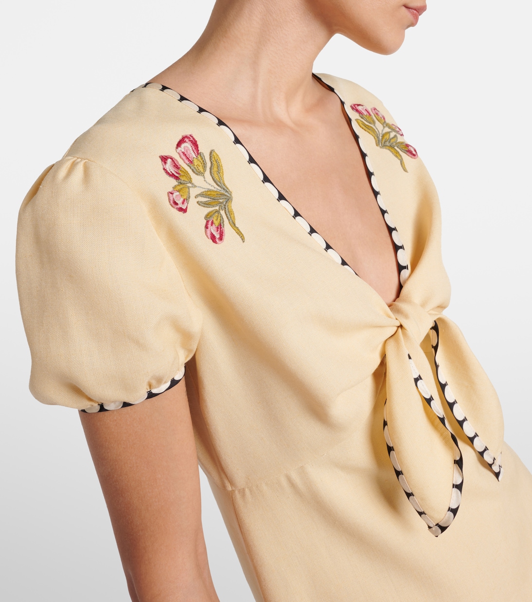 Floral embroidered minidress | Valentino