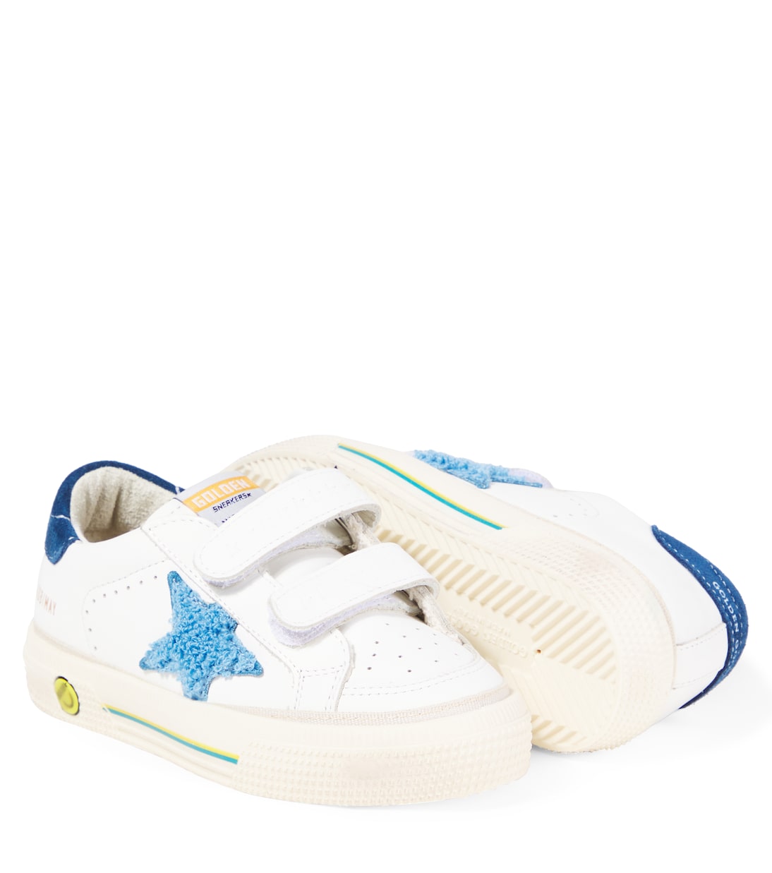 Old School leather sneakers | Golden Goose Kids