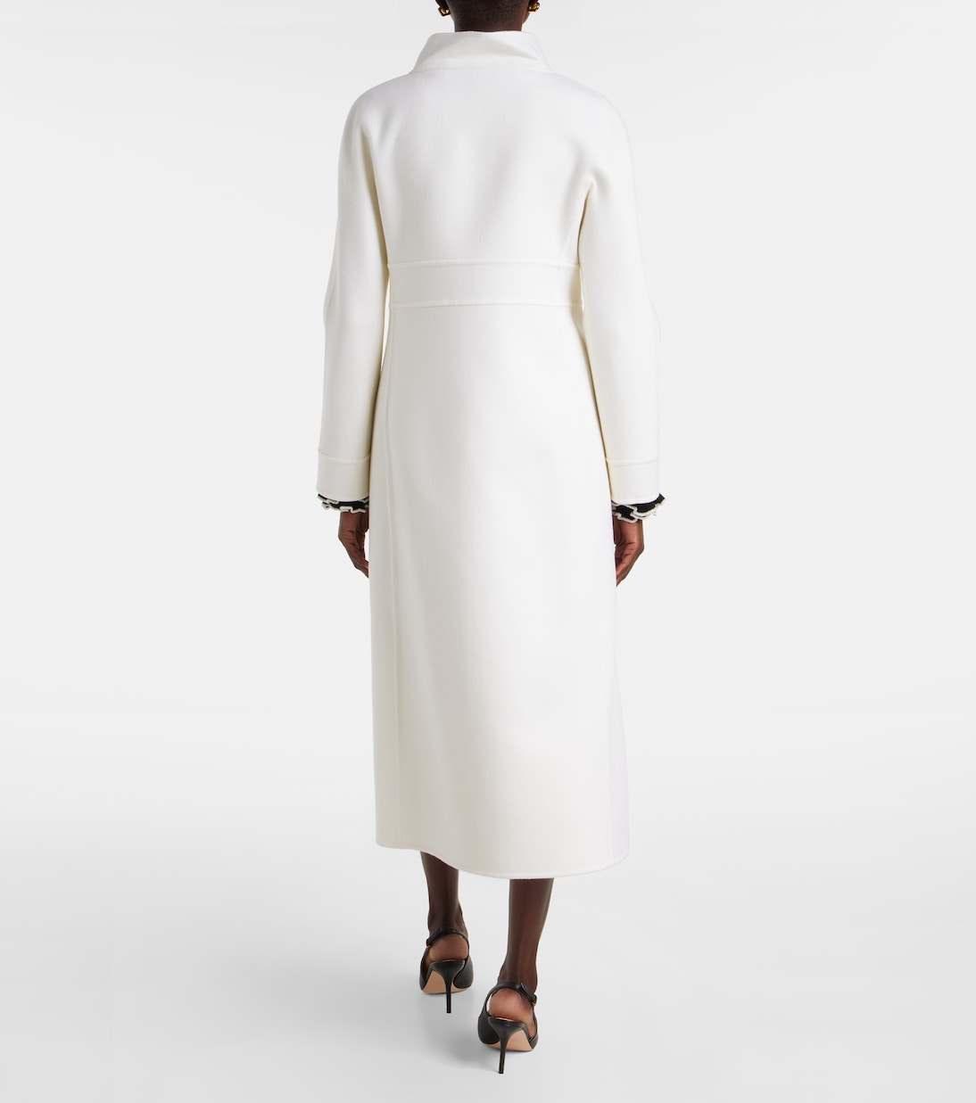 Belted wool and cashmere coat | Valentino