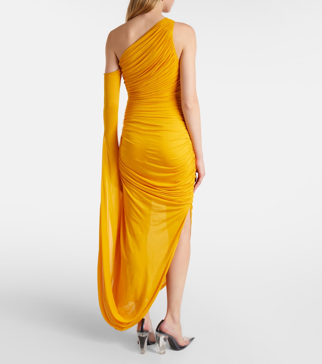 Robe longue asymétrique | Mugler