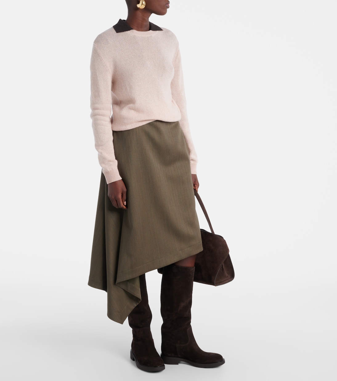 Stiefel Ascott aus Veloursleder | Gianvito Rossi