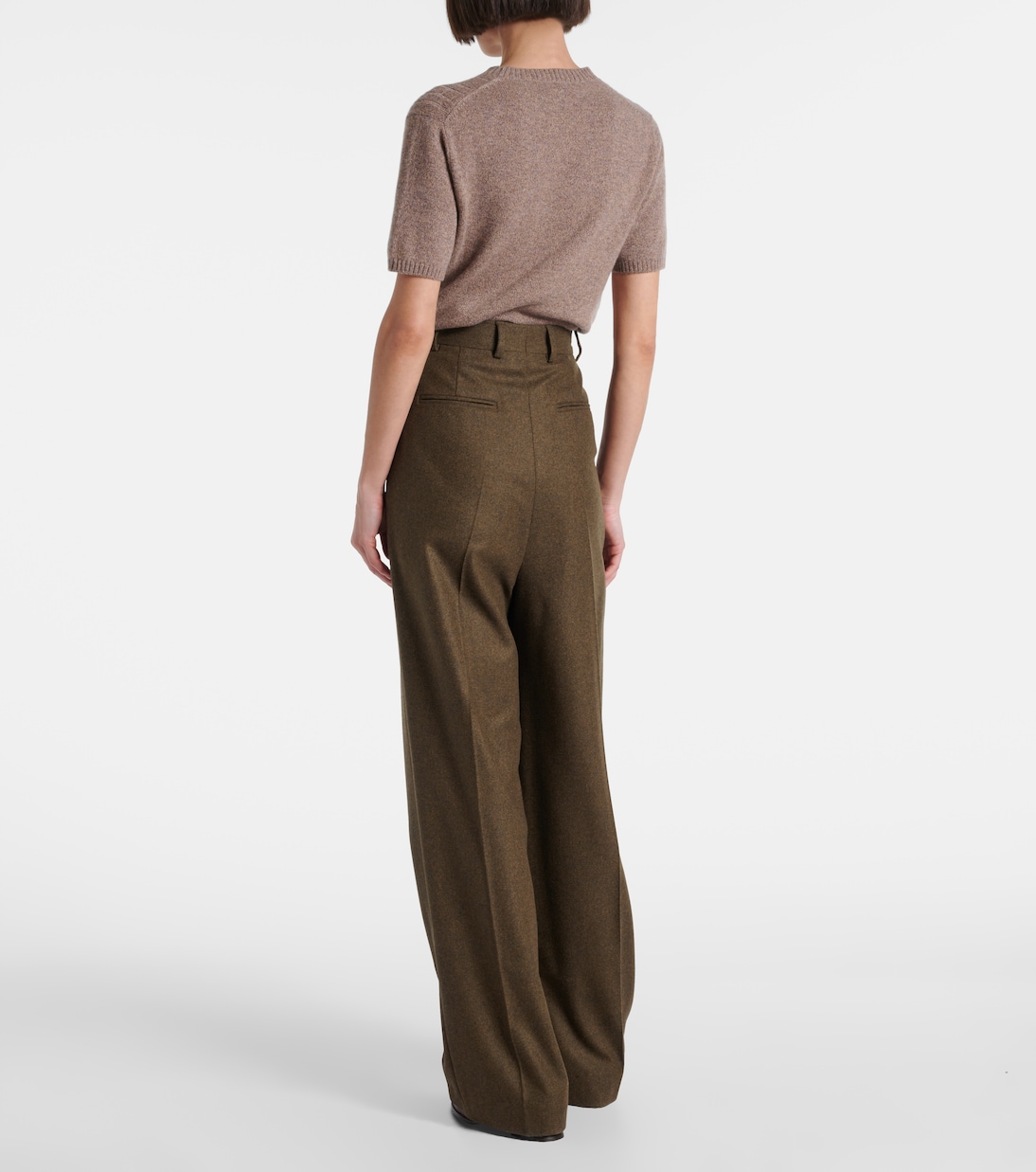 Kurt wool and cashmere wide-leg pants | Loro Piana