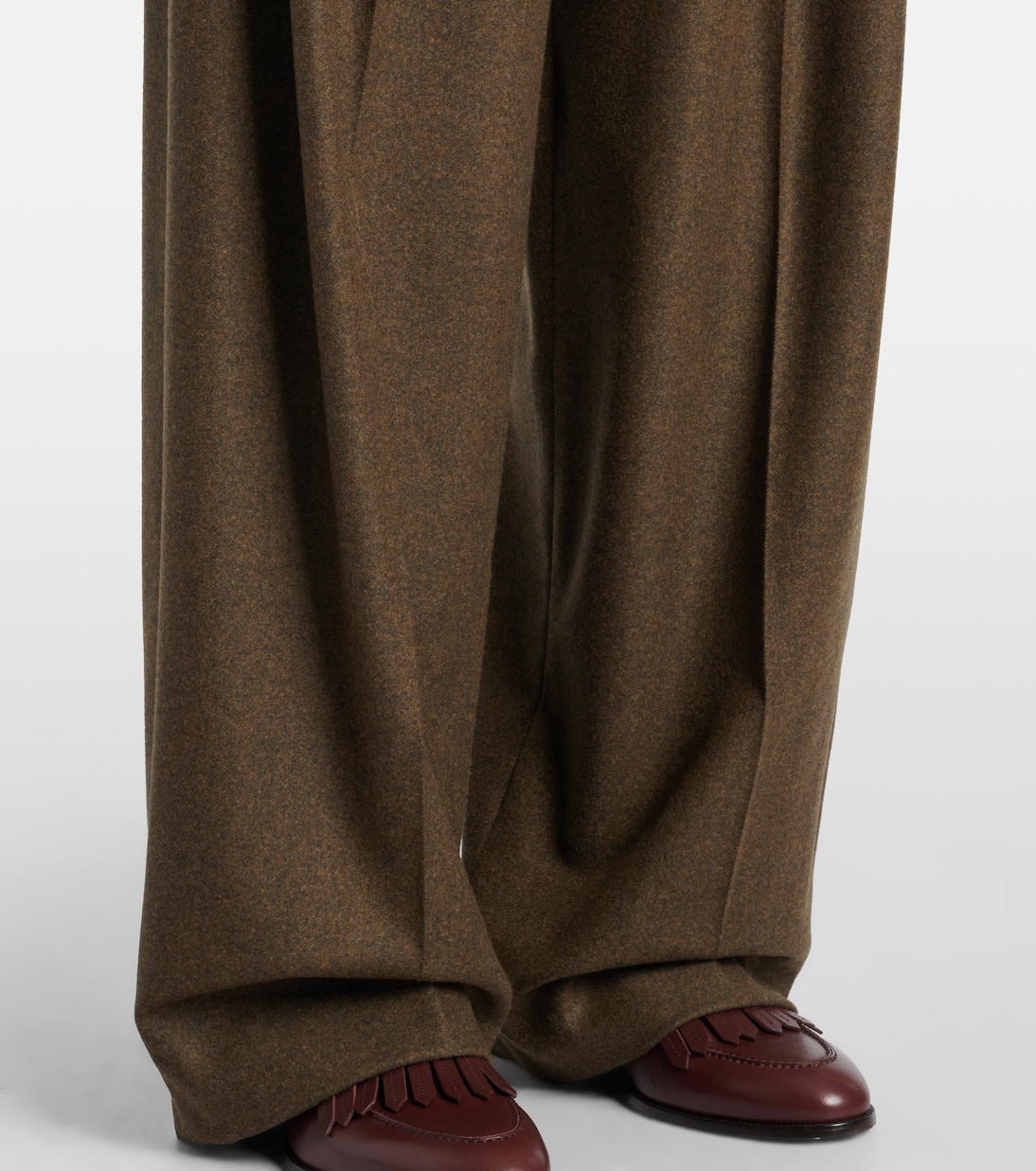 Kurt wool and cashmere wide-leg pants | Loro Piana