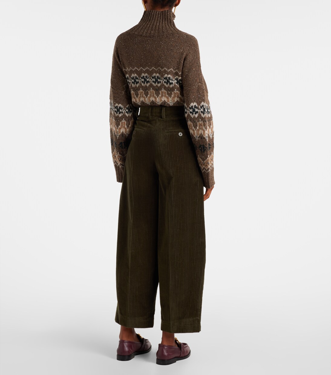 Hose Dash aus Baumwoll-Cord | Altuzarra