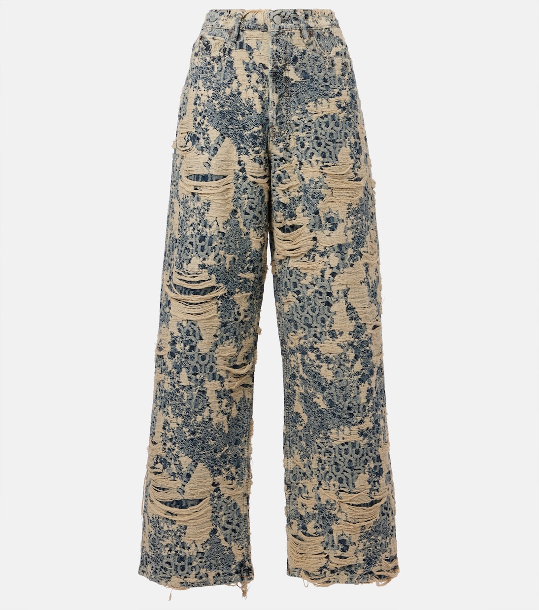 1981 Monogram distressed wide-leg jeans | Acne Studios