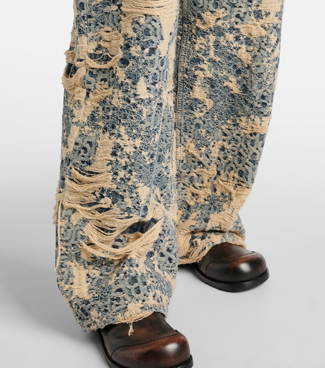 1981 Monogram distressed wide-leg jeans | Acne Studios