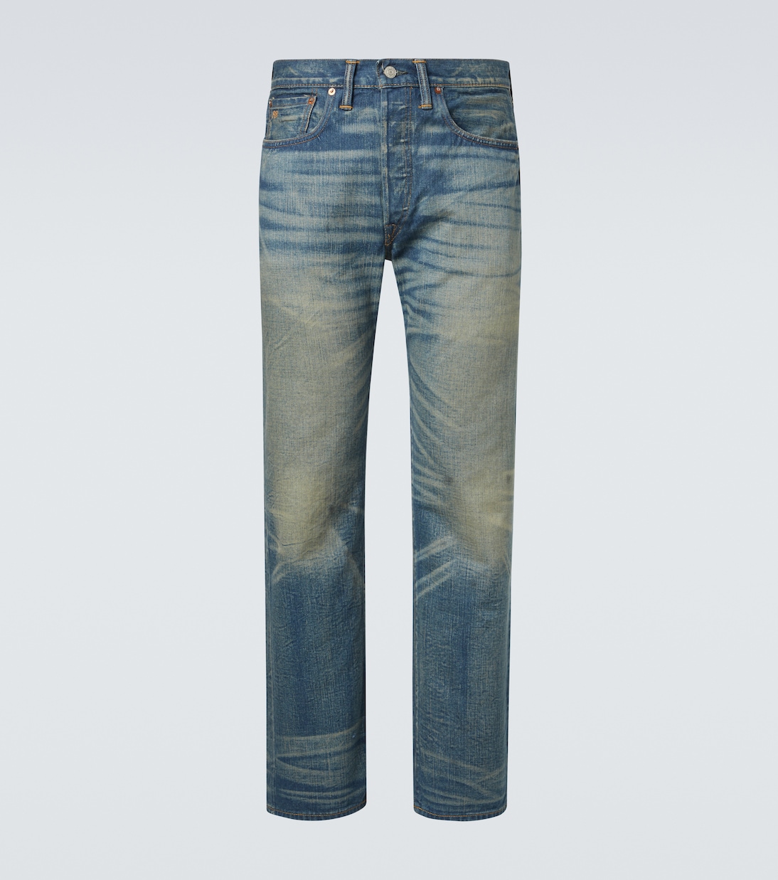 Mid-rise straight jeans | RRL