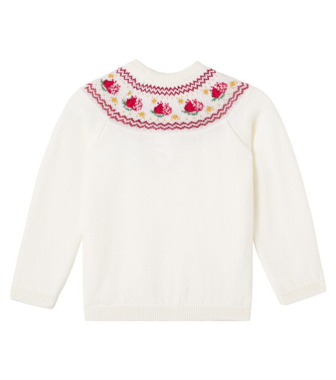 Grenada fair isle wool sweater | La Coqueta