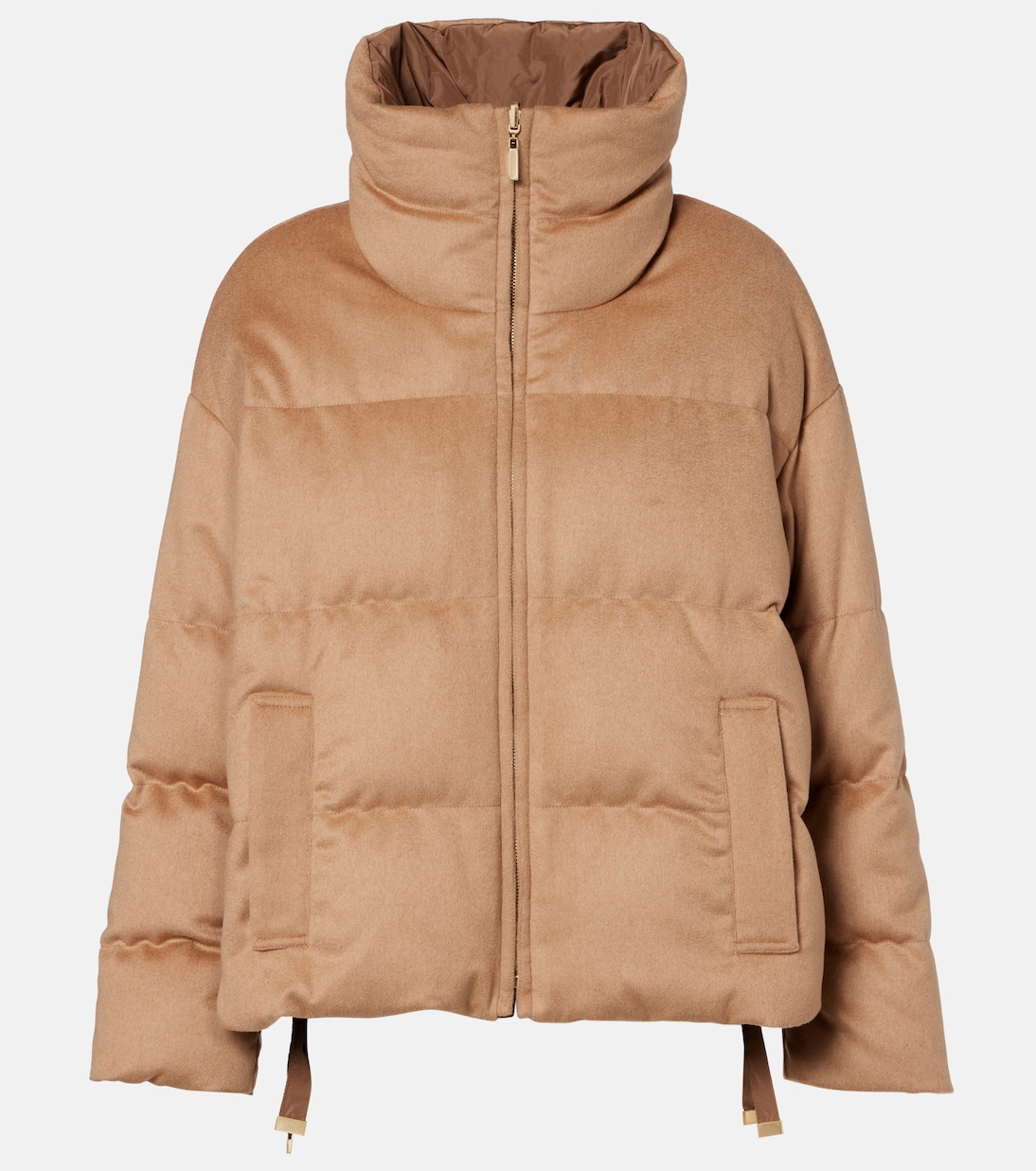 Diego reversible camel hair down jacket | Max Mara