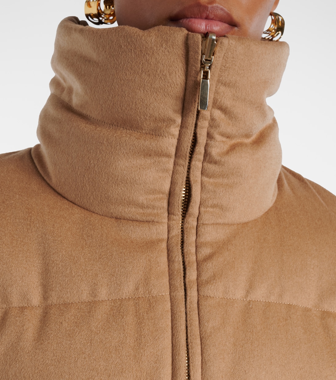 Diego reversible camel hair down jacket | Max Mara