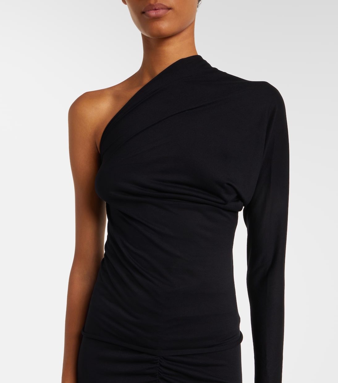 Diana one-shoulder jersey top | Rick Owens