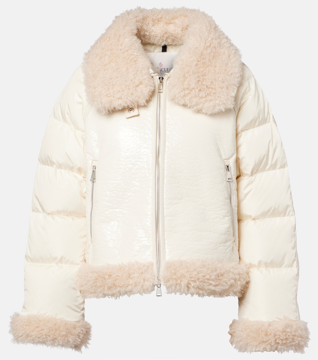 Daunenjacke Rubrouk mit Teddyfleece | Moncler