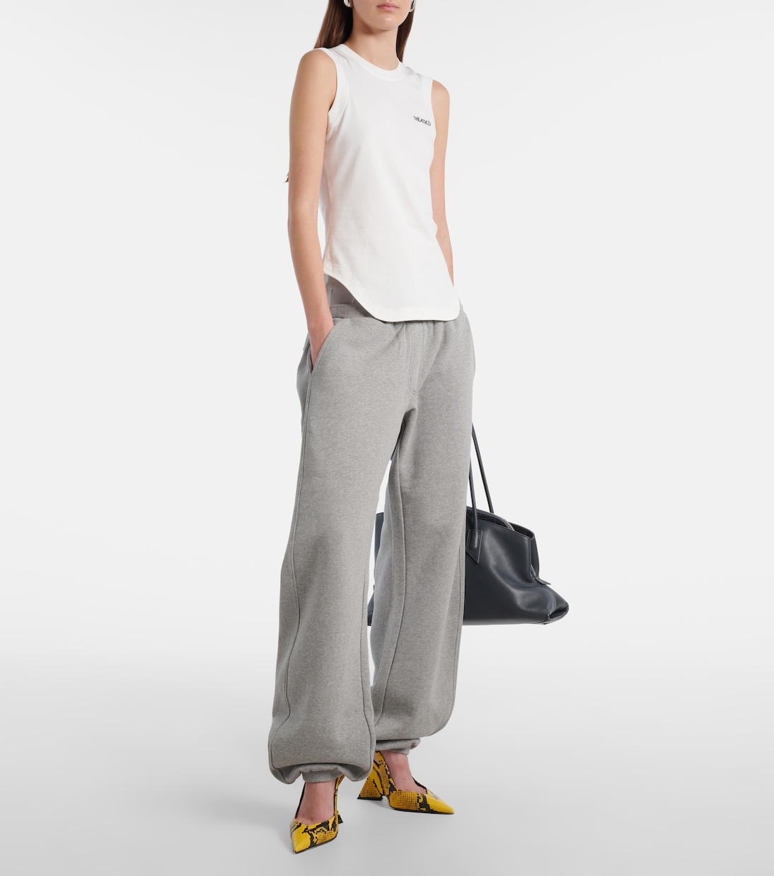 Cotton jersey sweatpants | The Attico