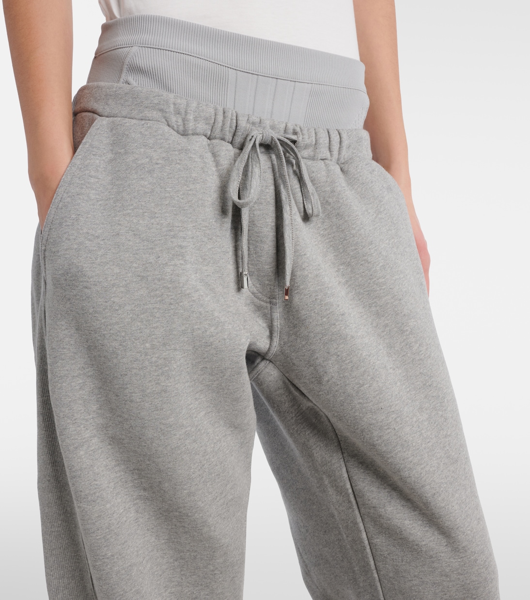 Cotton jersey sweatpants | The Attico