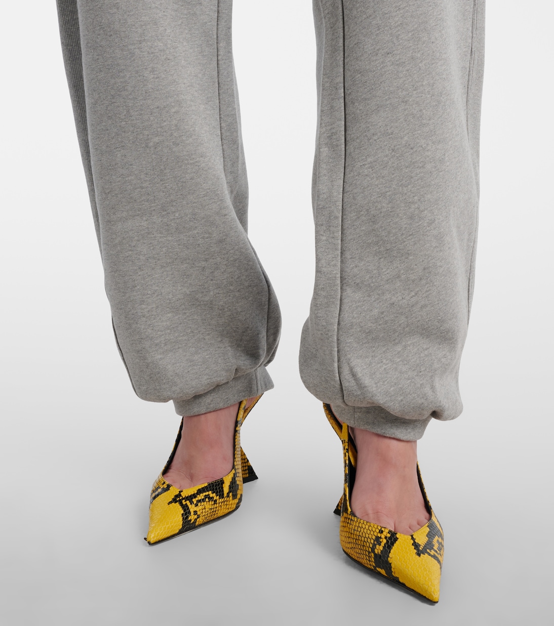 Cotton jersey sweatpants | The Attico