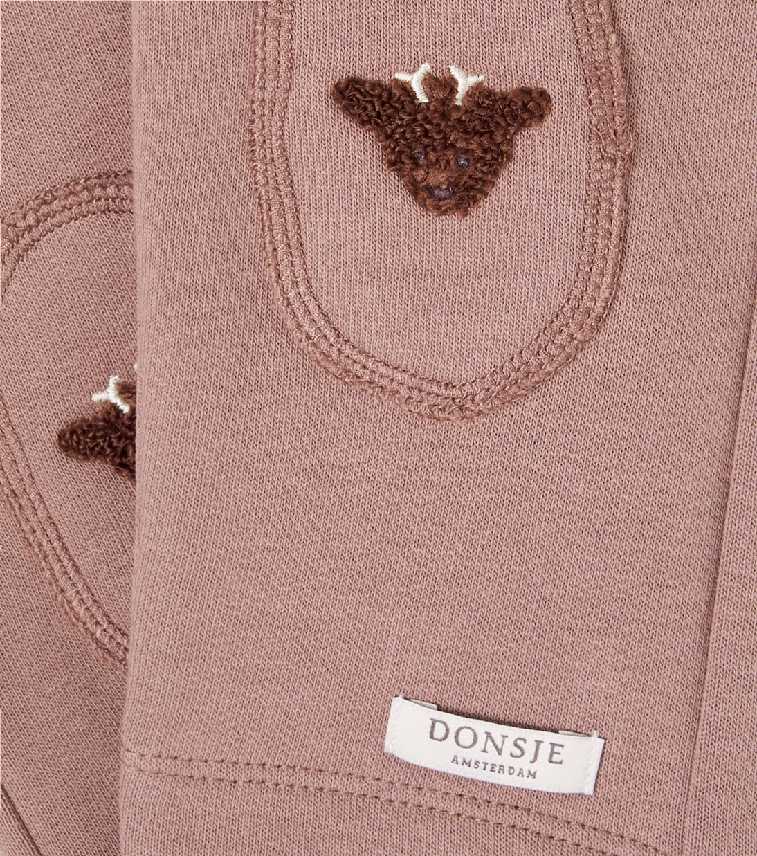 Baby Joek appliqué cotton sweatpants | Donsje