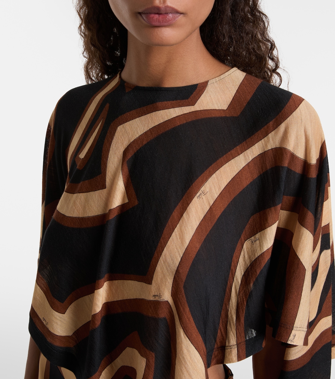 Labirinto wool-blend blouse | Pucci