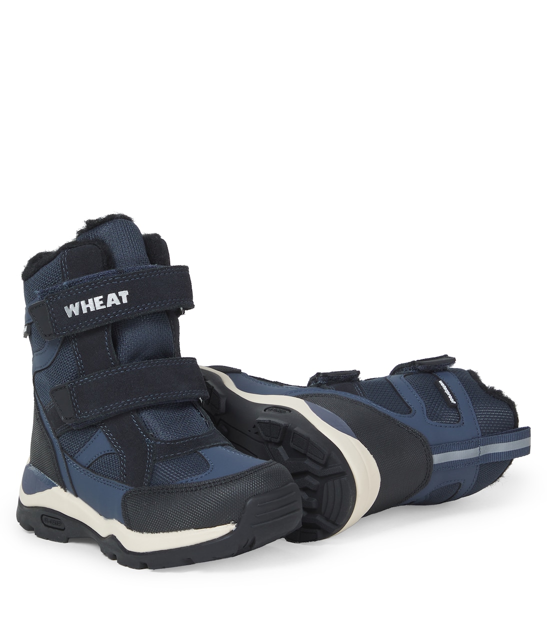 Ankle Boots mit Leder | Wheat